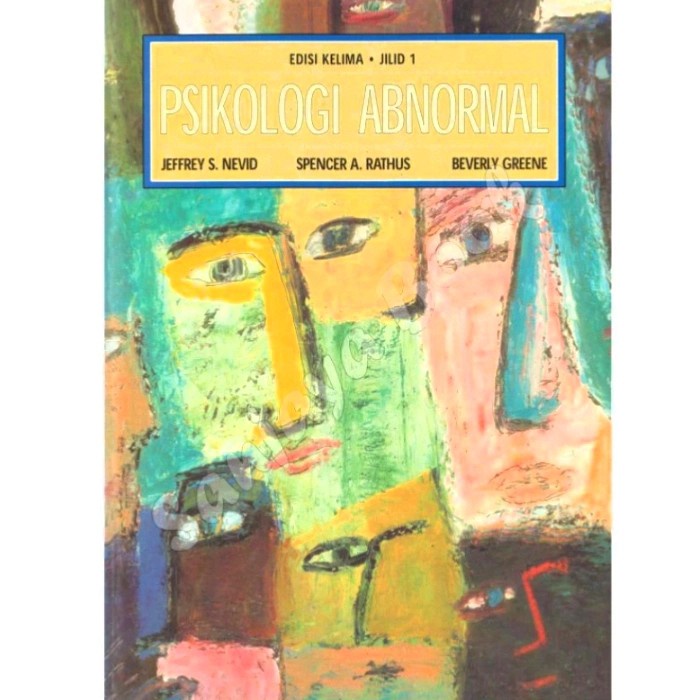 HOT SALE PSIKOLOGI ABNORMAL EDISI 5 JILID 1 DAN 2 , ORIGINAL. - JEFFREY S NEVID TERMURAH