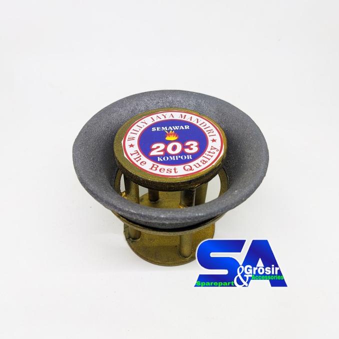 <<<<<] Kepala+Ring Kompor Mawar 203 / Body+Mangkok Semawar Joss High Pressure