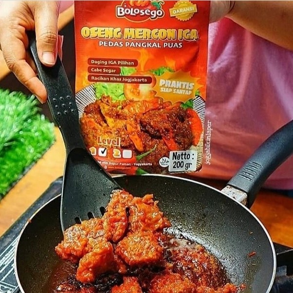 

BOLOSEGO OSENG MERCON IGA SAPI 20GR