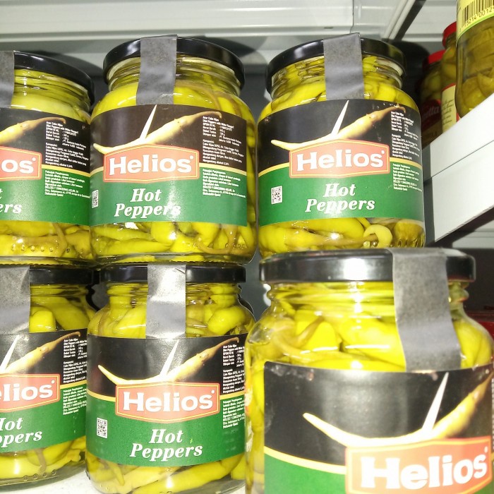

HELIOS HOT PEPPERS JAR WITH VINEGAR 345GR