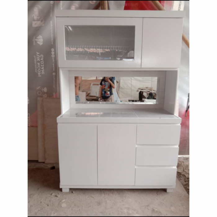 Terlaris Lemari Dapur Lemari Sayur 3 Pintu Warna Hidrolik
