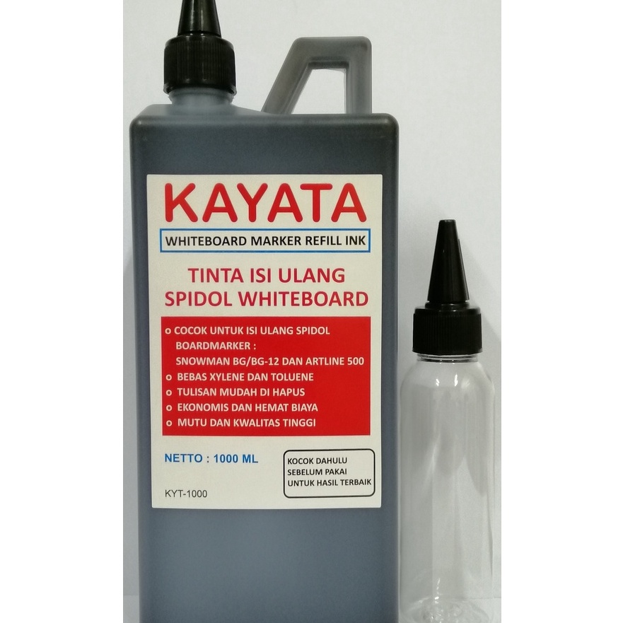 

(➸Y➛9] Tinta spidol whiteboard refill Kayata murah dan berkualitas 1000 ML Tinta isi ulang spidol /pasti.dikirim♥