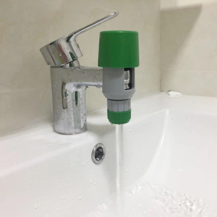 Konektor Kran Ke Selang Hose Universal Tap To Water Hose Connector Kit Berkualitas