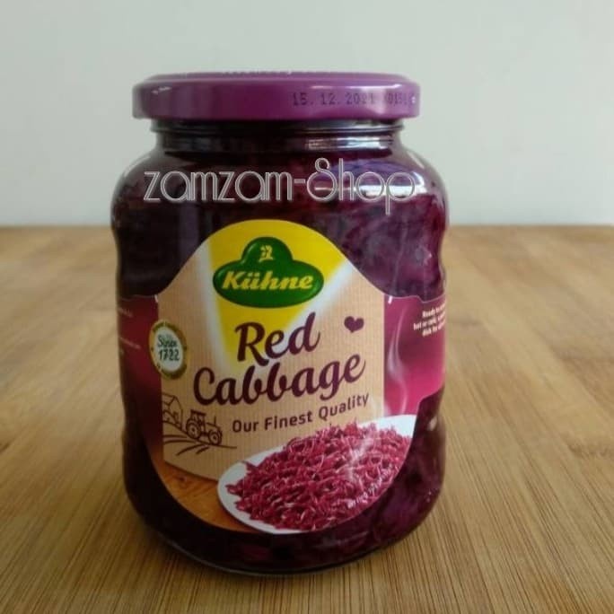 

KUHNE RED CABBAGE GERMANY ACAR KUBIS KOL MERAH JERMAN SIAP MAKAN 350GR