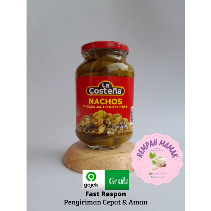 

JALAPENO SLICE 400GRAM / LA COSTENA JALAPENO SLICE