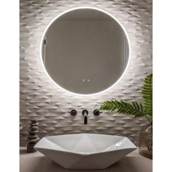 "'''] Terapik Cermin Led Aesthetic Cermin Bulat Wastafel Gantung Dinding