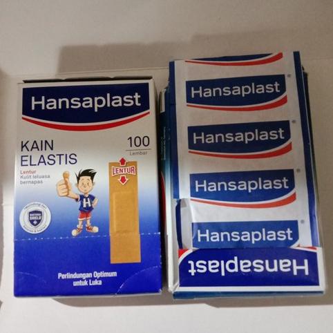 .........] HANSAPLAST KAIN ELASTIS PERBAN HANSAPLAST PERBAN LUKA PLASTER LUKA 193