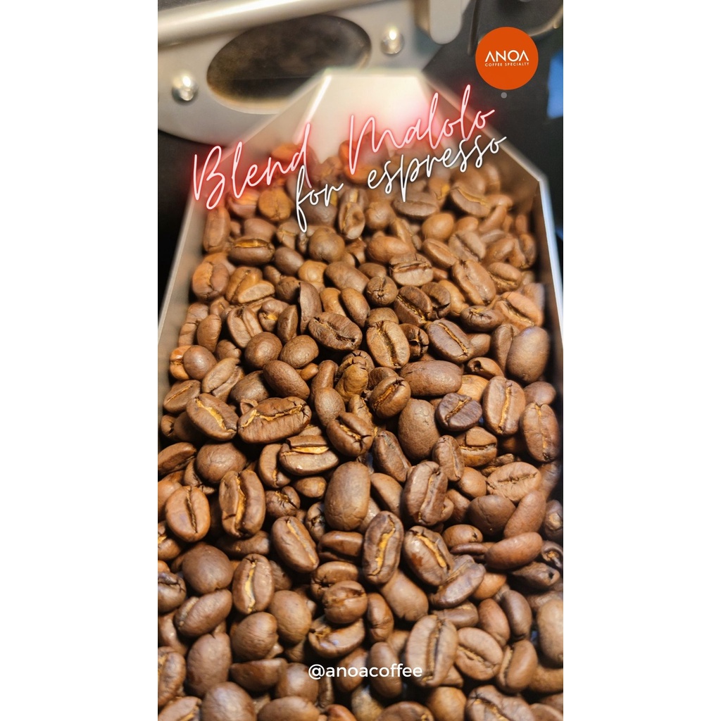 

ANOACO COFFEE ROASTERY KOPI BLEND MALOLO 20% ARABIKA 80% ROBUSTA 1KG