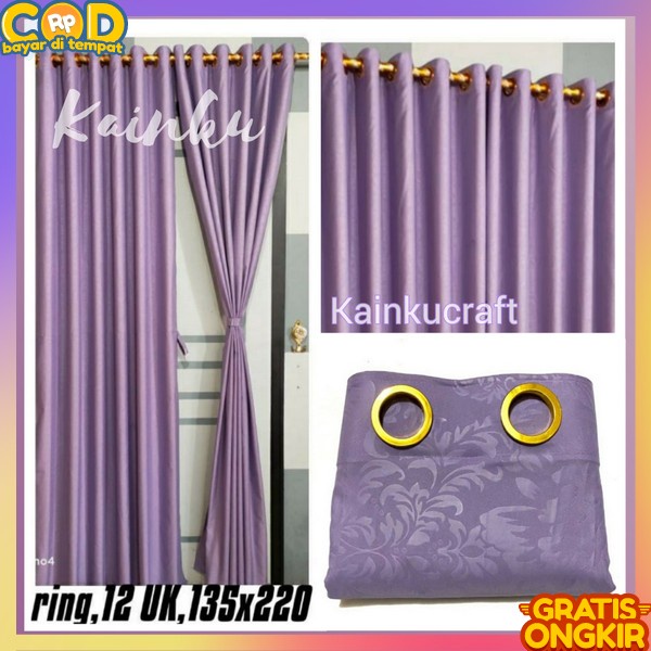 Terbaru Home Made Semokring Sekat Rumah Homemade Serut Premium Girden Penutup Smokring Gorden Pintu 