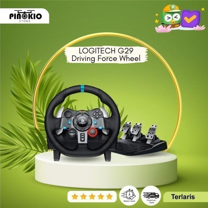 Logitech G29 Driving Force Wheel Game Racing Simulator Ps4 Ps5 Pc