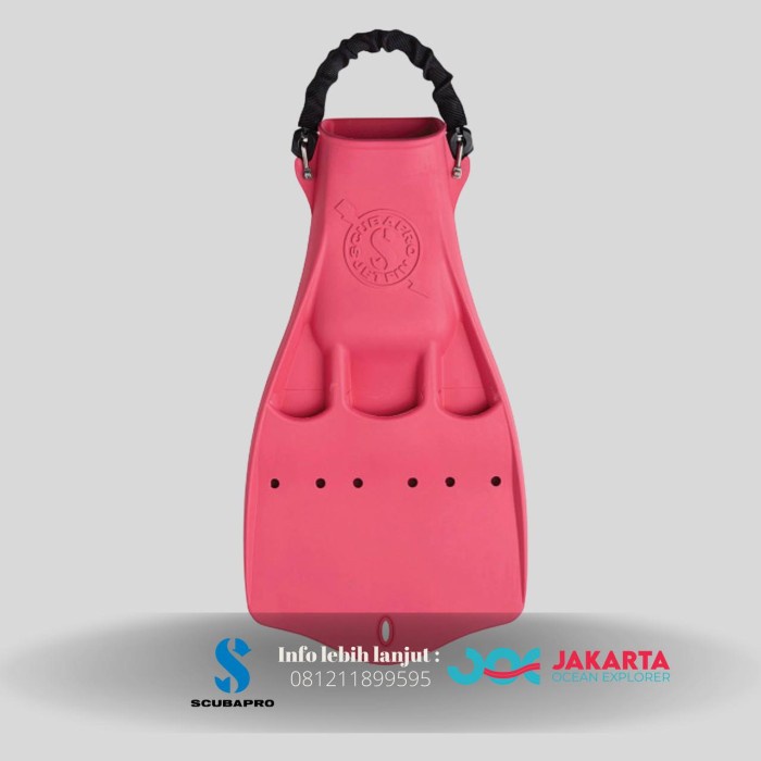 SCUBAPRO JET FINS W SPRING HEEL STRAP / FIN DIVING / FIN SCUBA DIVING