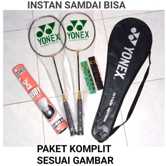 raket badminton carbonex 9 sp paket