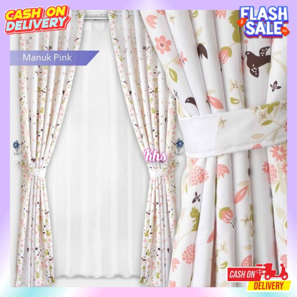 Penutup Pintu Jendel Gordem Gordemg Embos Kordem Rumah Minimalis Cantik Untuk Ruang Tamu Gorde Halus