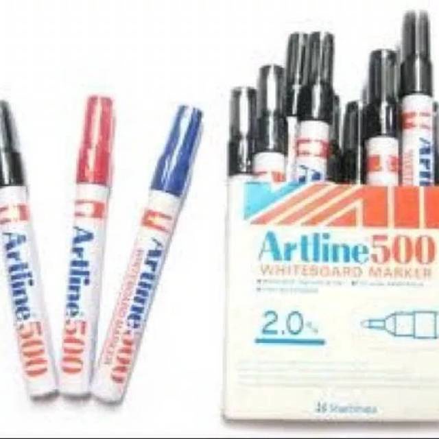 

Spidol Artline 500 Whiteboard Marker Perlusin