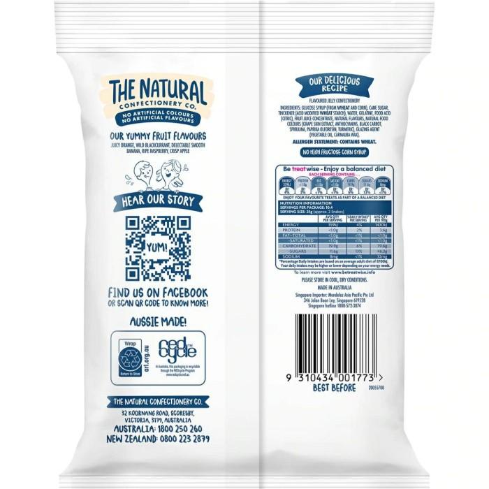 

THE NATURAL Confectionery Snakes Jelly 200 Gram (Made in Australia) Best Seller