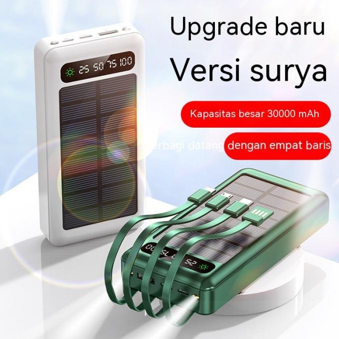 Tenaga Surya 50000Mah Portabel Berkapasitas Besar Powerbank Andreaheranata