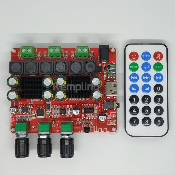 Tpa3116d2 2.1 fm radio usb bluetooth remot