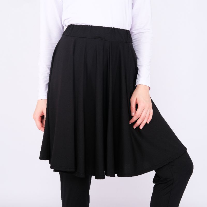 leging rok olahraga Zumba volley senam zumba rok leging hijab muslimah