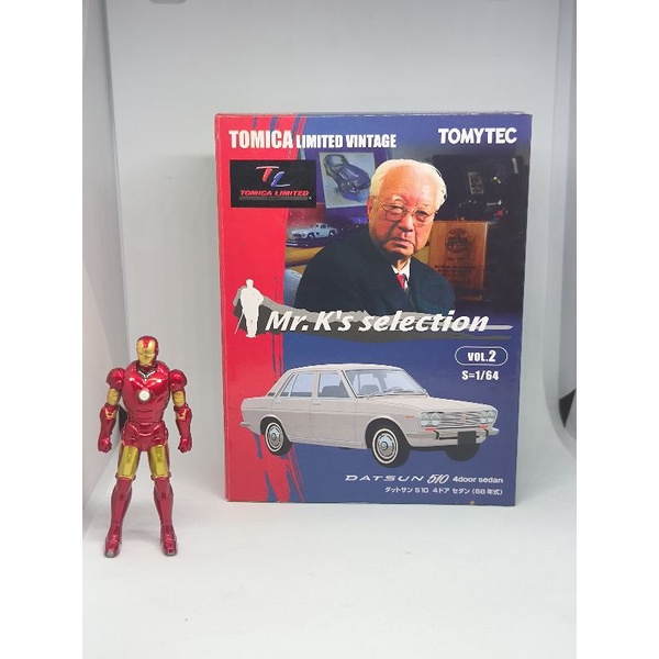 tomica limited vintage datsun 510 silver Mr K's Selection rare