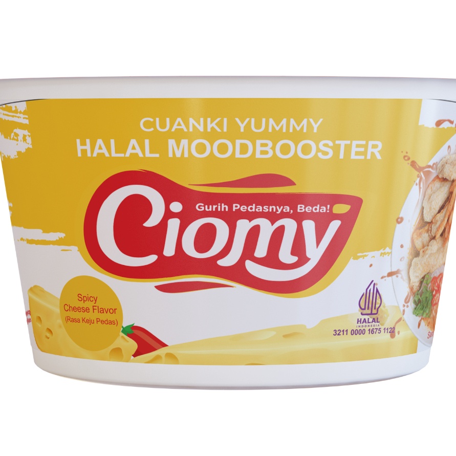 

12.12 SALE Terbaru Cuanki Ciomy Kuah Keju Kemasan Kecil 65gr/Cuanki Cheese Lite Cup !!!