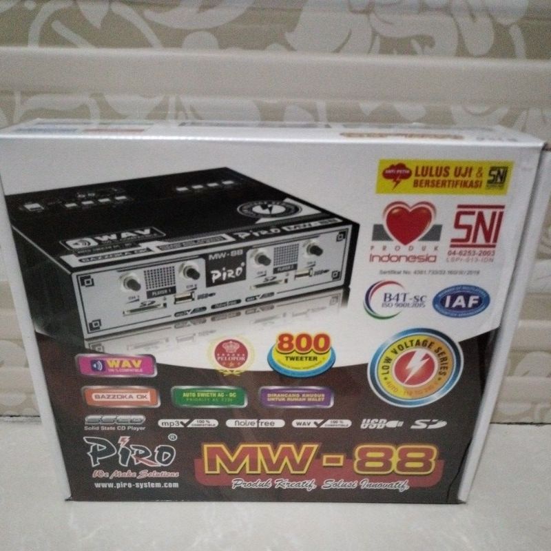 AMPLI WALET PIRO MW 88