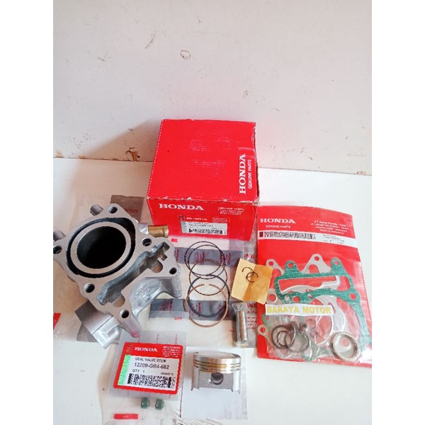 Blok Seher Komplit Honda Vario 125 Techno,Vario 125 Fi LED KZR ORI