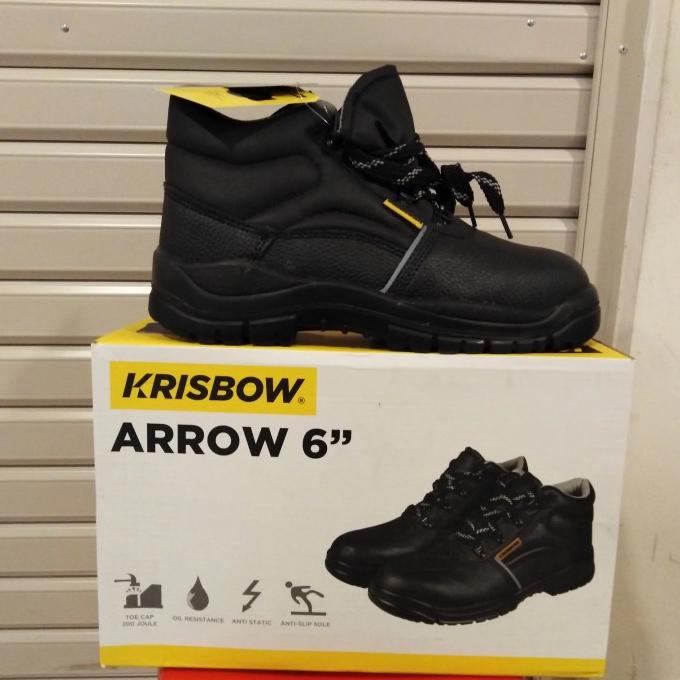 Sepatu Safety Krisbow Arrow 6Inch Murah Berkualitas