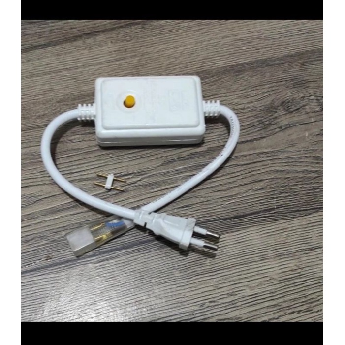 socket adaptor LED strip RGB 3258-5050/kabel colokan soket LED strip