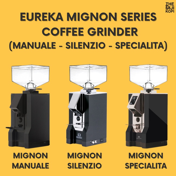 EUREKA MIGNON SPECIALITA MIGNON SILENZIO MIGNON MANUALE COFFEE GRINDER
