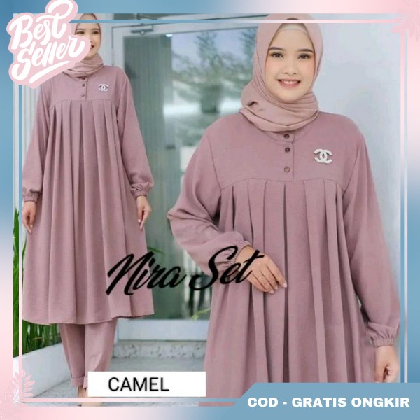 Stelan Import Wanita Setelan Cewek Termurah Kekinian Setelam Atasan + Celana Panjang Pendek Korean S