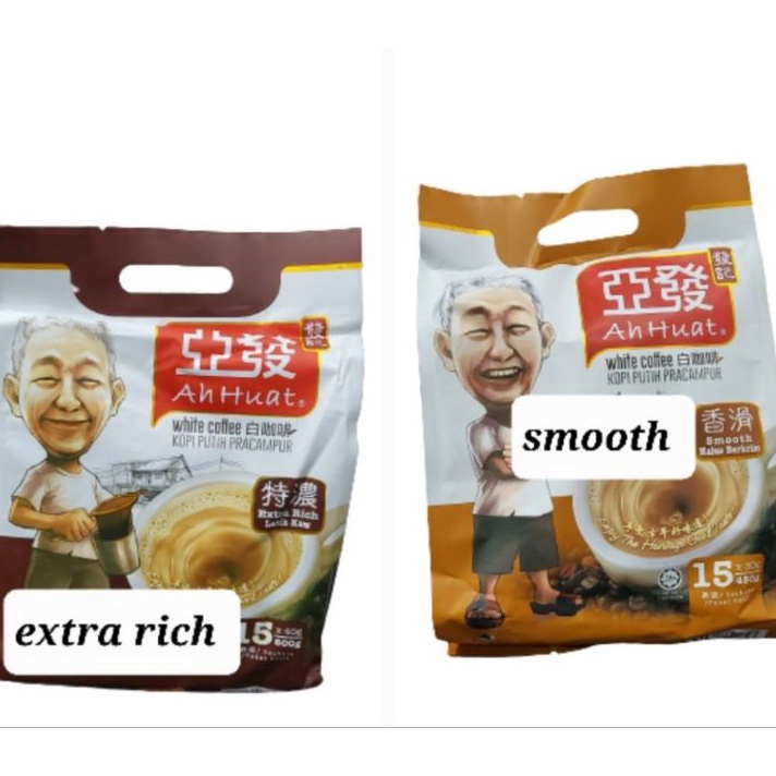 

Harga Termurah Kopi Ah Huat ahwat white coffee extra rich (lebih kaw) Model Terkini