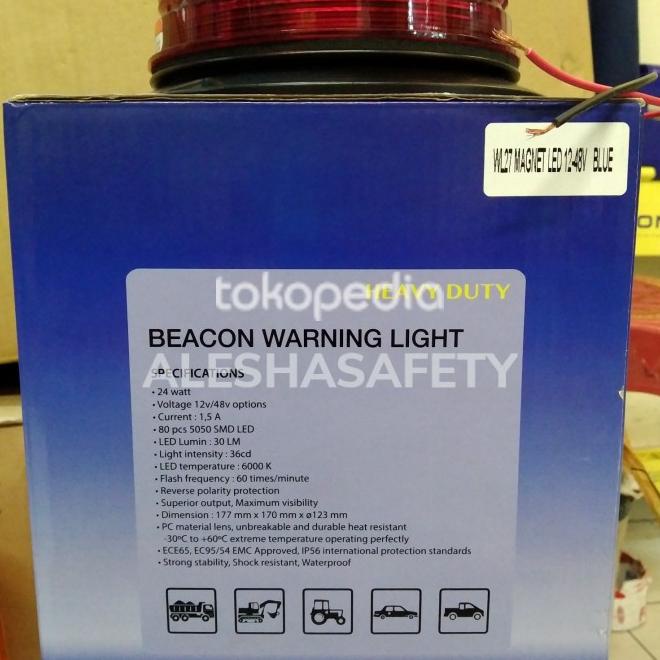 Lampu Rotary, Lampu Suar, Lampu Peringatan Model Baru, Led 6 Inch