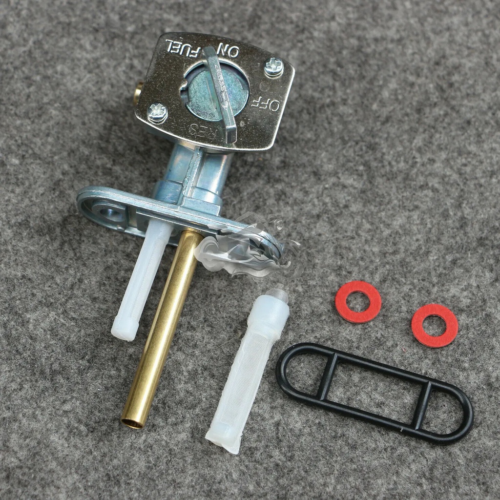 ❤Fit for kawasaki KDX80 KDX200 KDX220 KDX250 Gas Tank Fuel Petcock Switch Valve Motorcycle Accessori