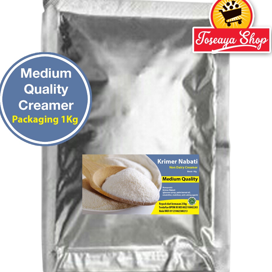 

Baru Krimer/Creamer Non Dairy -Medium Quality- 1kg Termurah