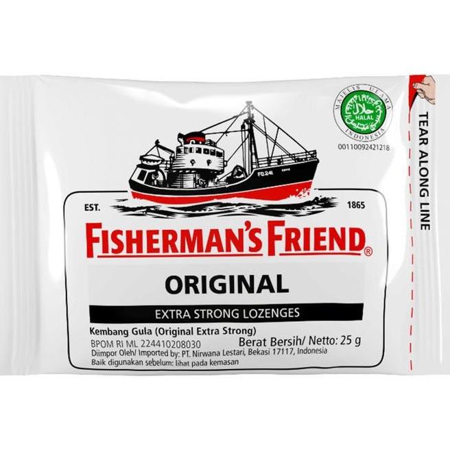 

Fisherman'S Friend Permen Extra Strong Original 25 G