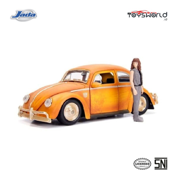 Jada Hollywood Rides 1/24 Transformer VW Beetle w/Charlie