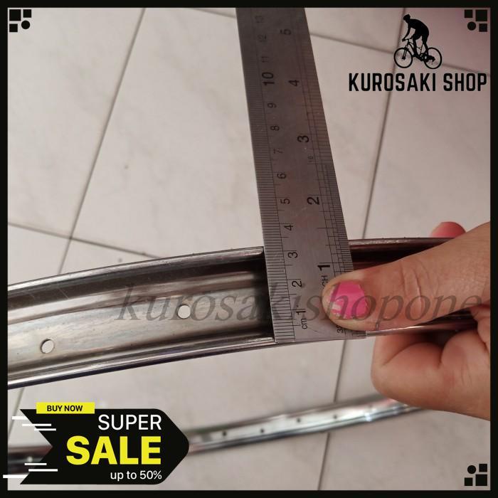 PELEK SEPEDA 26 MINI / MTB BESI . VELG UKURAN 26 X 1.50 / 1.75 / 1.95 KUALITAS PRODUK TERBAIK