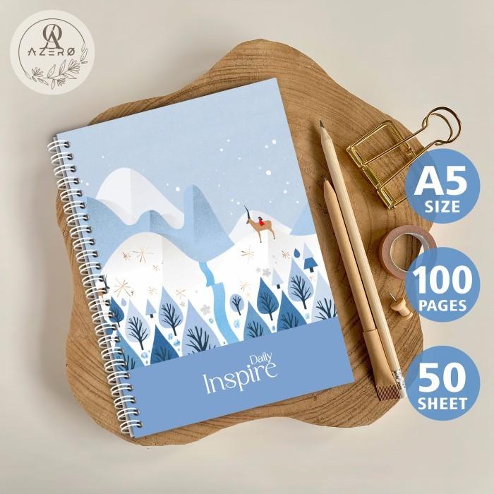 

Daily Inspire Notebook Size A5 / Buku Tulis Sekolah A5 / Buku Agenda