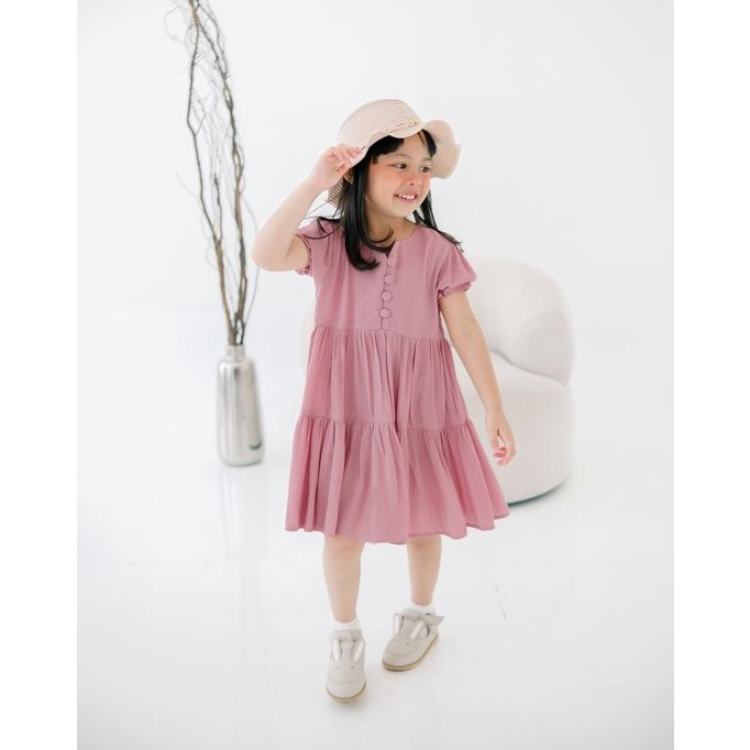 Terbaru Triseya Crinkle Dress | Dress Anak Perempuan | Dress Crinkle  Original
