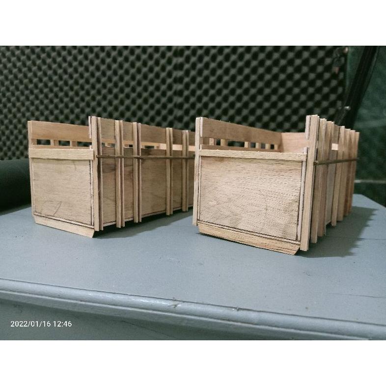 [Lmw] Bak Miniatur Truk Plastik Dari Triplek Viral