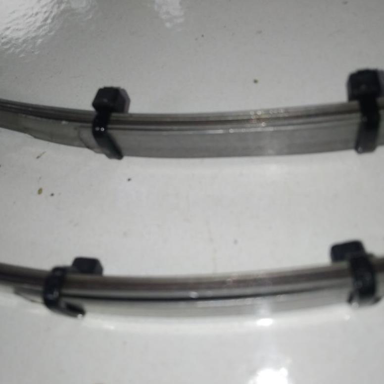 [Tkm] Leaf Spring Baja Miniatur Truk Lebar Per 8 Mm Panjang Sesuai Skala Baru