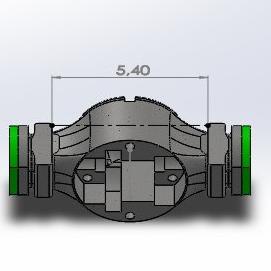 [Tkm] Case Gardan Truk Miniatur Truk Canter 1/14 Tronton 1/16 Casis 5 Cm Terlaris