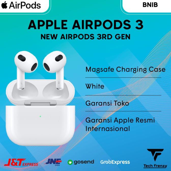 Airpods 3Rd Gen 2021 / Apple Airpods 3 Bnib Original