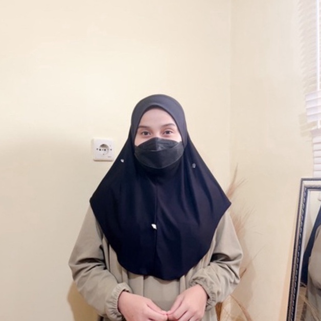 [PROMOSBO9] INNER HIJAB kancing 2in1 HIJAB SPORT/DAILY Stock Ada