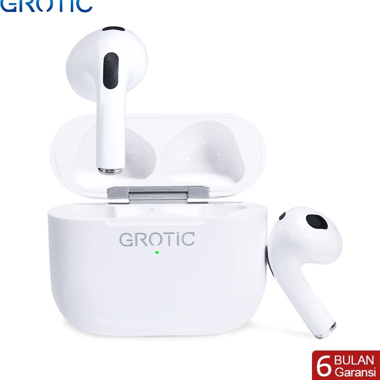 TERMURAH GROTIC Bluetooth Headset Stereo TWS Earphone Wireless Airpro4