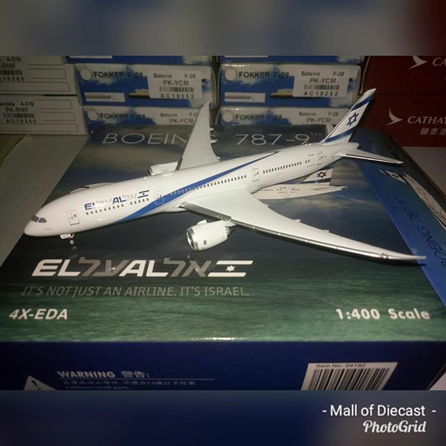 EL AL Boeing 787-9 Phoenix 1:400