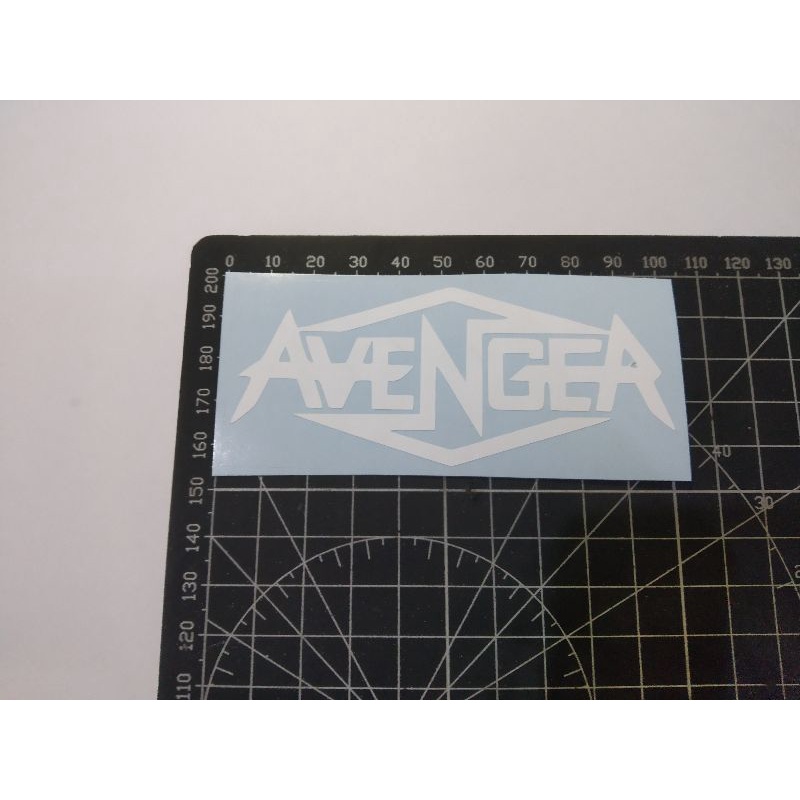 

cutting stiker avenger