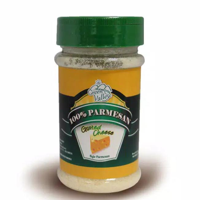 

:::::::] Green Valley Grated Parmesan Cheese 80gr keju parmesan bubuk