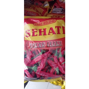 

1Kg Cabe Bubuk Halus Sehati Xtera Pedas