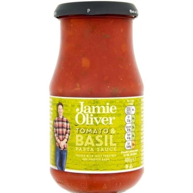 

populer] Jamie Oliver Tomato & Basil pasta sauce saus 400gr